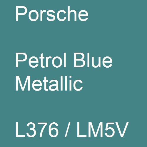 Porsche, Petrol Blue Metallic, L376 / LM5V.